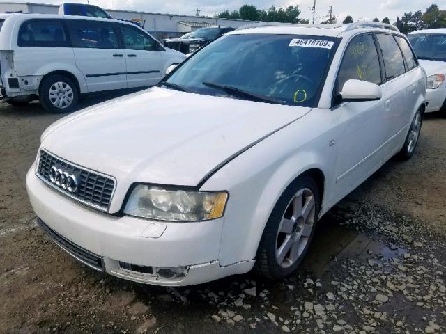 WAUVT68E23A342691 - 2003 AUDI A4 3.0 AVA WHITE photo 2