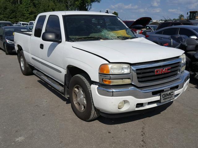 1GTEK19Z17Z103876 - 2007 GMC NEW SIERRA WHITE photo 1