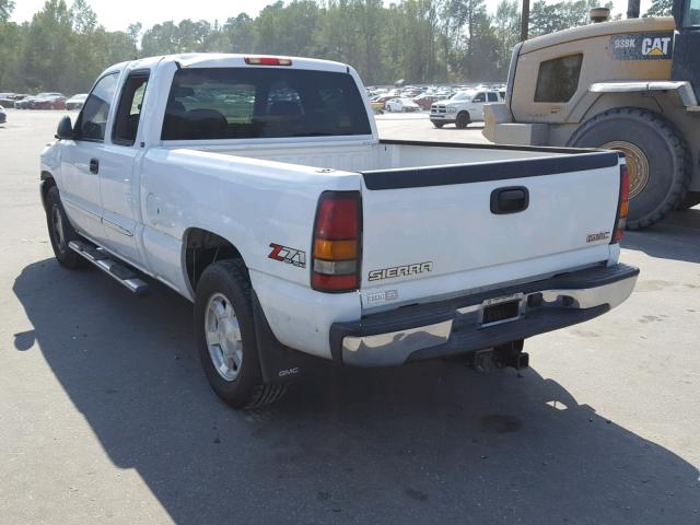 1GTEK19Z17Z103876 - 2007 GMC NEW SIERRA WHITE photo 3