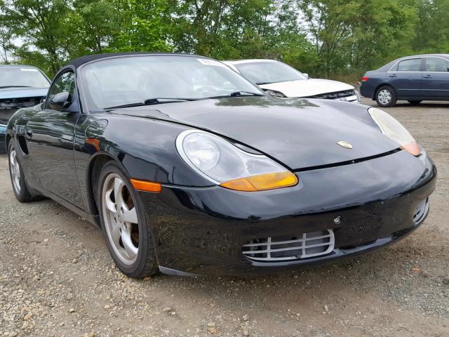 WP0CA29861U626399 - 2001 PORSCHE BOXSTER BLACK photo 1