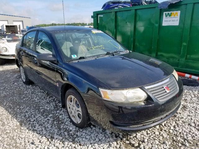 1G8AJ52F85Z107522 - 2005 SATURN ION LEVEL BLACK photo 1