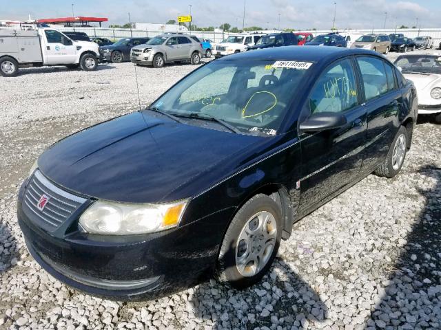 1G8AJ52F85Z107522 - 2005 SATURN ION LEVEL BLACK photo 2