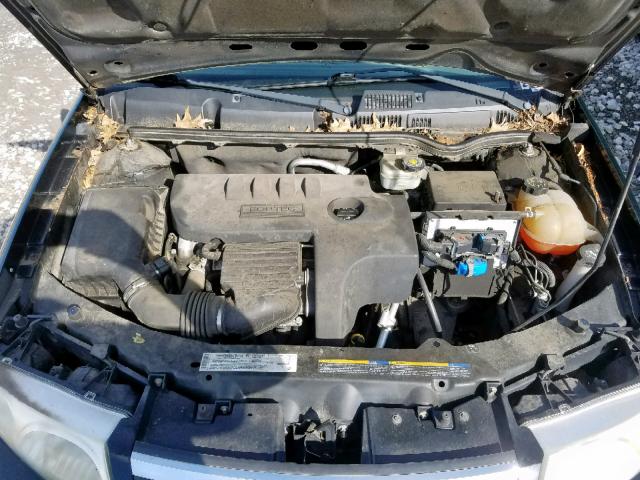 1G8AJ52F85Z107522 - 2005 SATURN ION LEVEL BLACK photo 7