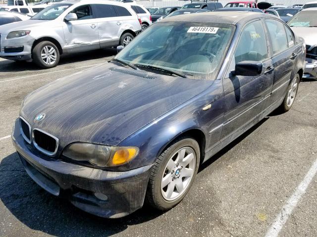 WBAAZ33493KP80984 - 2003 BMW 325 I BLUE photo 2