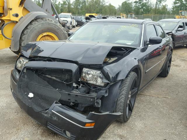 2C3KA53G96H427052 - 2006 CHRYSLER 300 TOURIN BLACK photo 2