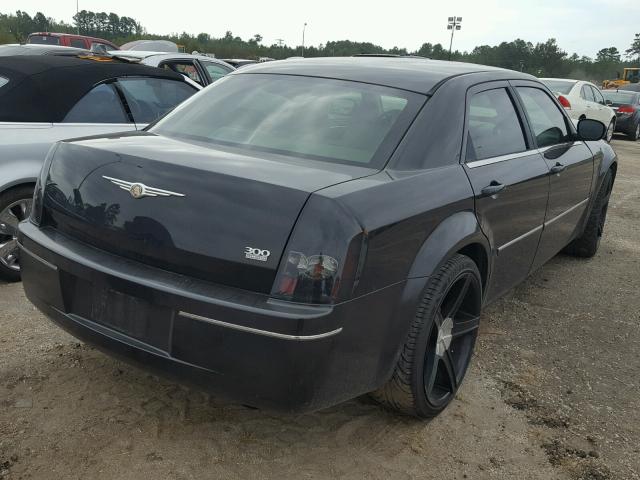 2C3KA53G96H427052 - 2006 CHRYSLER 300 TOURIN BLACK photo 4