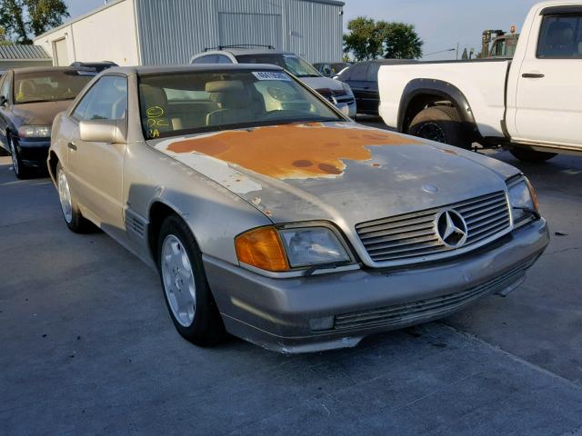 WDBFA66E8NF053562 - 1991 MERCEDES-BENZ 500SL TAN photo 1