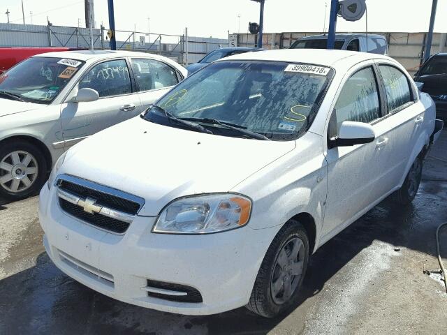 KL1TD56647B132839 - 2007 CHEVROLET AVEO BASE Ağ foto 2
