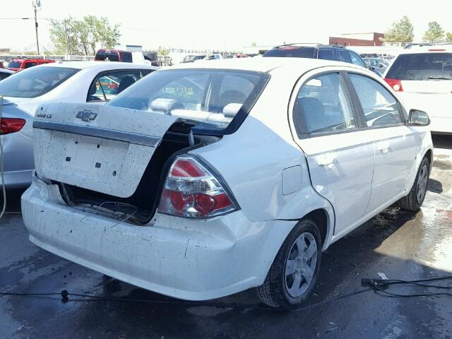 KL1TD56647B132839 - 2007 CHEVROLET AVEO BASE Ağ foto 4