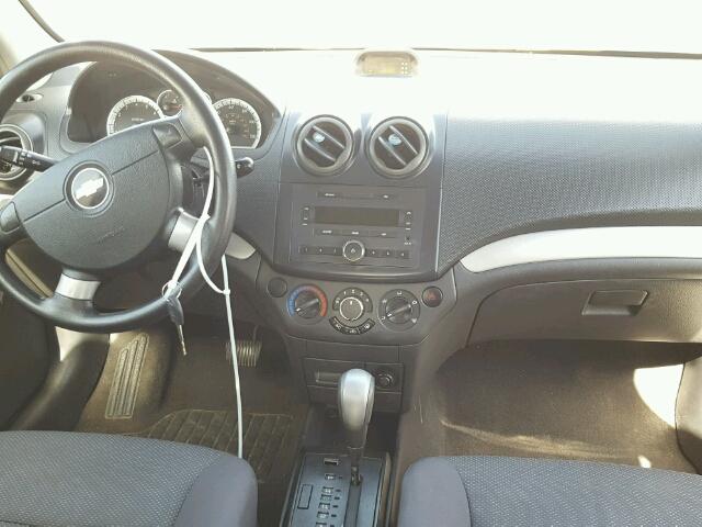 KL1TD56647B132839 - 2007 CHEVROLET AVEO BASE Ağ foto 9