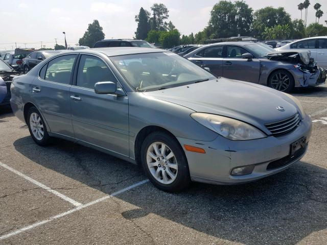 JTHBF30G036018519 - 2003 LEXUS ES 300 GREEN photo 1