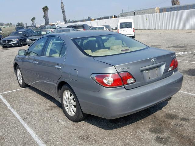 JTHBF30G036018519 - 2003 LEXUS ES 300 GREEN photo 3