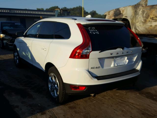 YV4952DZ4D2393036 - 2013 VOLVO XC60 3.2 WHITE photo 3