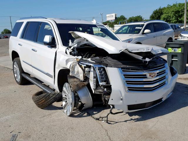 1GYS4DKJ9KR334014 - 2019 CADILLAC ESCALADE P WHITE photo 1