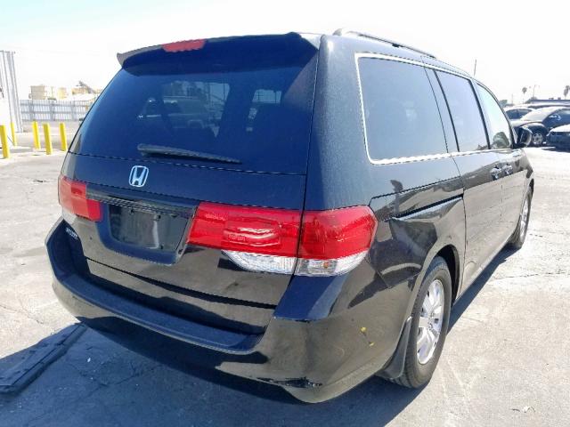 5FNRL3H7XAB101387 - 2010 HONDA ODYSSEY EX أسود صورة 4