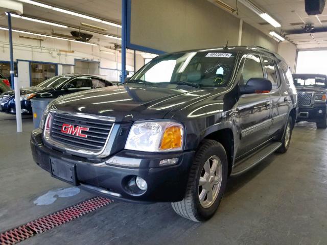 1GKET12P346162368 - 2004 GMC ENVOY XUV BLACK photo 2