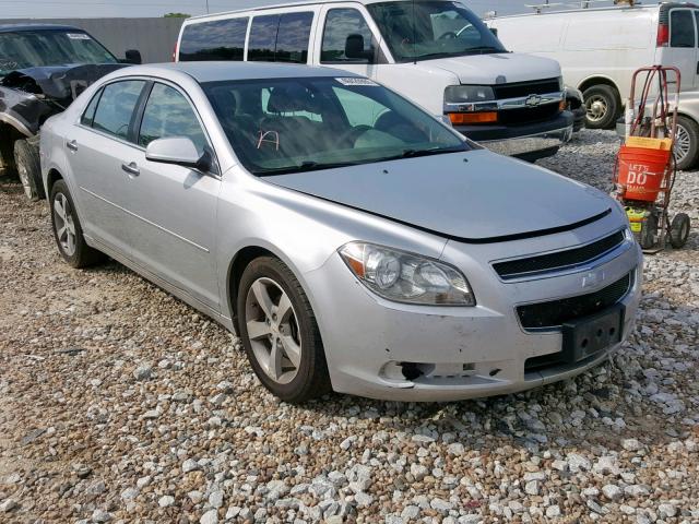 1G1ZC5EU3CF125835 - 2012 CHEVROLET MALIBU 1LT SILVER photo 1