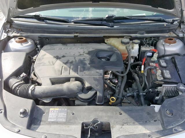 1G1ZC5EU3CF125835 - 2012 CHEVROLET MALIBU 1LT SILVER photo 7