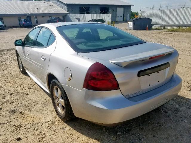 2G2WP522751177551 - 2005 PONTIAC GRAND PRIX SILVER photo 3
