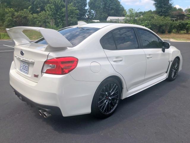 JF1VA2M67H9830176 - 2017 SUBARU WRX STI WHITE photo 4