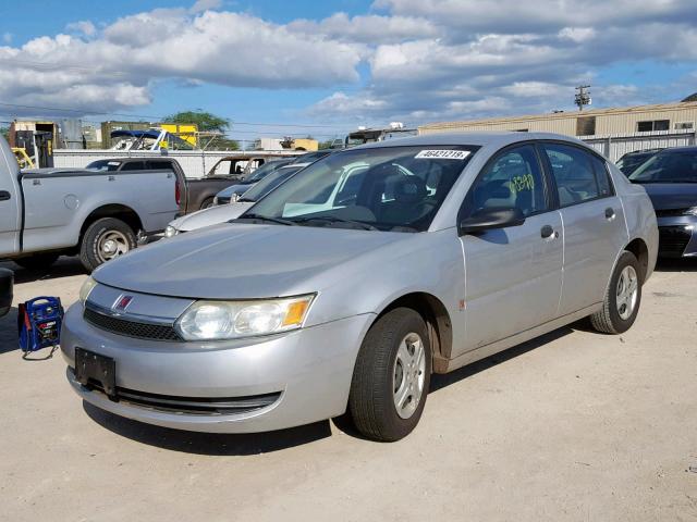 1G8AG52F34Z132468 - 2004 SATURN ION LEVEL SILVER photo 2