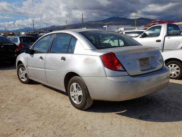 1G8AG52F34Z132468 - 2004 SATURN ION LEVEL SILVER photo 3