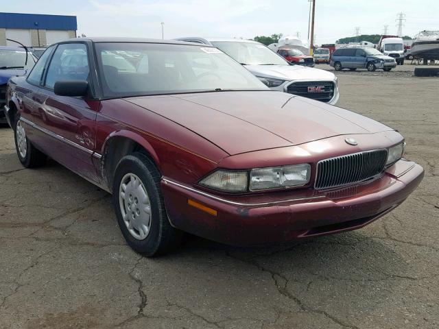 2G4WB12M0T1420744 - 1996 BUICK REGAL CUST BURGUNDY photo 1