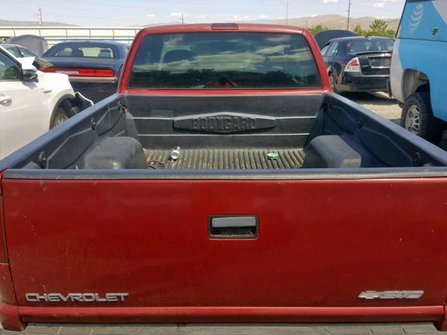1GCCS1955Y8207816 - 2000 CHEVROLET S TRUCK S1 RED photo 6