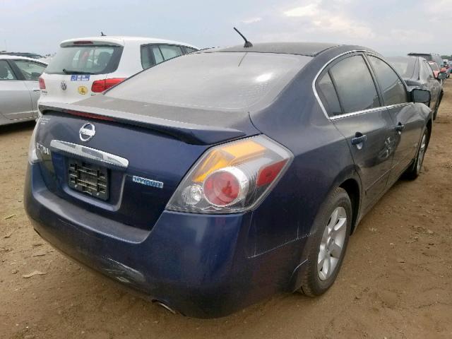 1N4CL21E39C187651 - 2009 NISSAN ALTIMA HYB BLUE photo 4