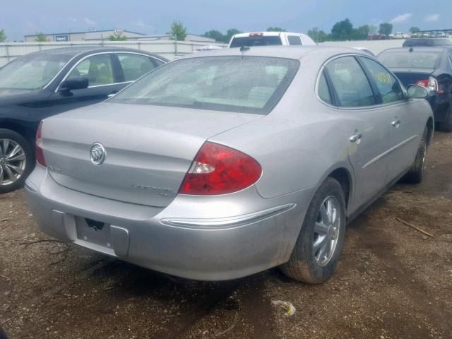 2G4WC582571174709 - 2007 BUICK LACROSSE C SILVER photo 4