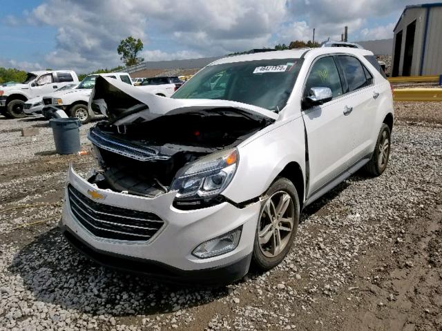 2GNALDEK2G6177333 - 2016 CHEVROLET EQUINOX LT WHITE photo 2