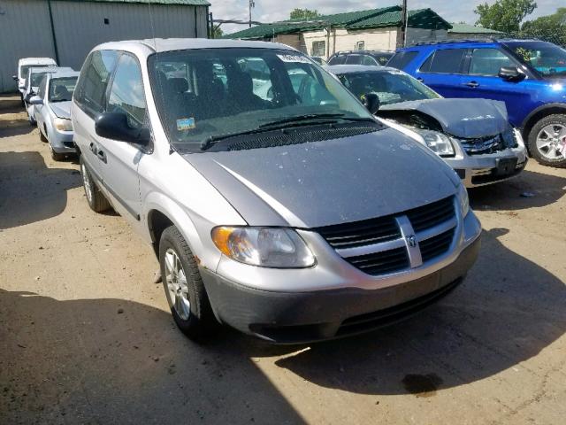 1D4GP25B16B591004 - 2006 DODGE CARAVAN SE SILVER photo 1