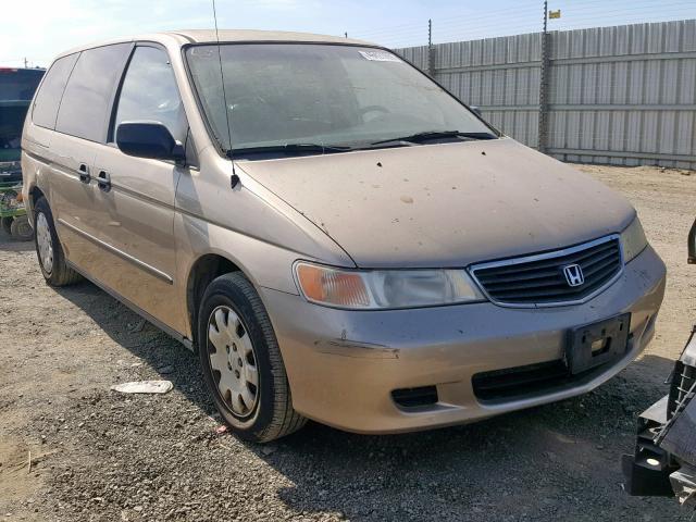 2HKRL1859YH560487 - 2000 HONDA ODYSSEY LX GOLD photo 1