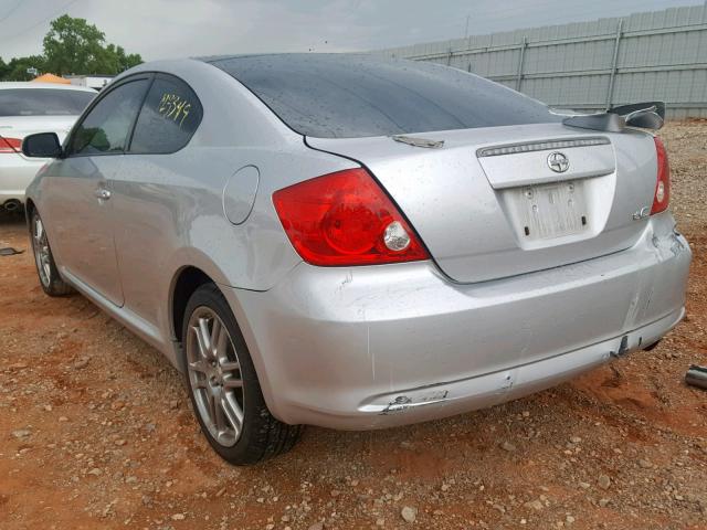 JTKDE167270149879 - 2007 TOYOTA SCION TC ვერცხლისფერი ფოტო 3