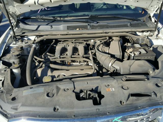 1FAHP2EW5BG151861 - 2011 FORD TAURUS SEL WHITE photo 7