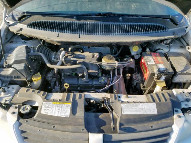 1D4GP25RX5B298360 - 2005 DODGE CARAVAN SE WHITE photo 7