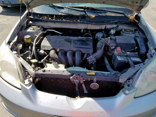 2T1KR32E53C029187 - 2003 TOYOTA MATRIX 银色 照片 7