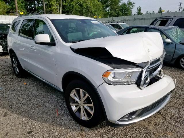 1C4RDHDG2GC373924 - 2016 DODGE DURANGO LI WHITE photo 1