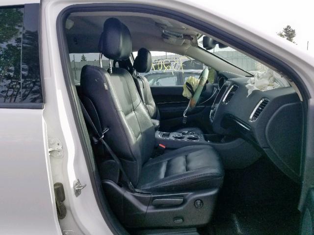 1C4RDHDG2GC373924 - 2016 DODGE DURANGO LI WHITE photo 5