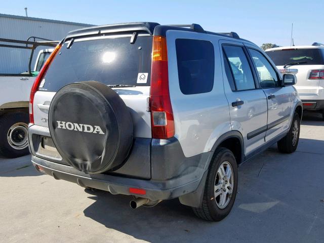 JHLRD78843C024838 - 2003 HONDA CR-V EX SILVER photo 4