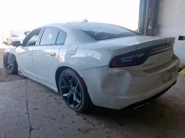 2C3CDXHG7FH889657 - 2015 DODGE CHARGER SX WHITE photo 3