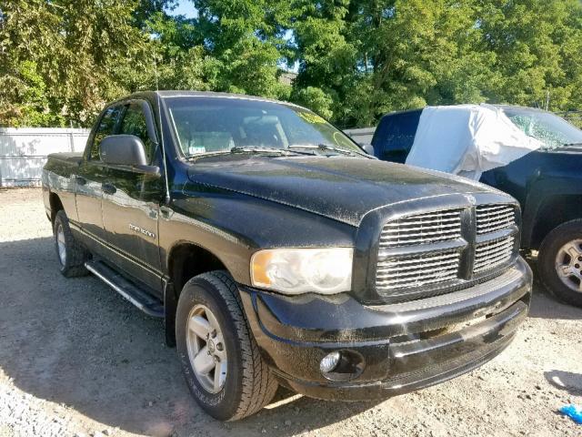 1D7HU18N23J561480 - 2003 DODGE RAM 1500 S BLACK photo 1