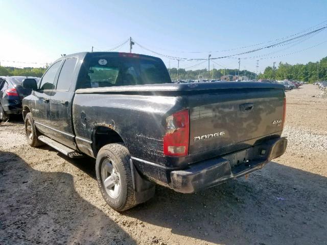 1D7HU18N23J561480 - 2003 DODGE RAM 1500 S BLACK photo 3