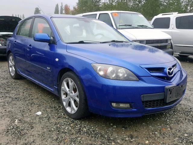 JM1BK343871654791 - 2007 MAZDA 3 HATCHBAC BLUE photo 1