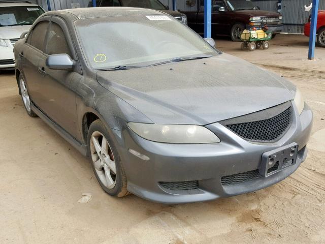 1YVHP80D635M21710 - 2003 MAZDA 6 S GRAY photo 1