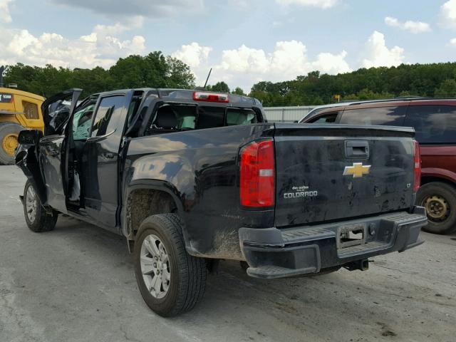 1GCGSCE31G1109911 - 2016 CHEVROLET COLORADO L BLACK photo 3