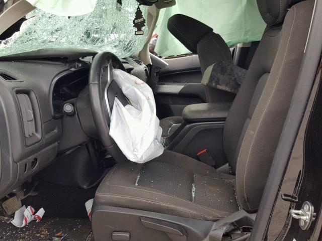 1GCGSCE31G1109911 - 2016 CHEVROLET COLORADO L BLACK photo 5