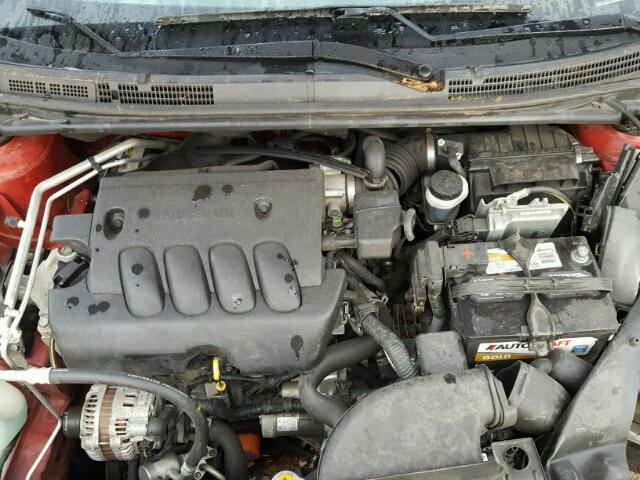 3N1AB61E39L659690 - 2009 NISSAN SENTRA 2.0 RED photo 7