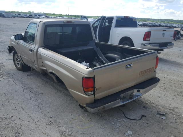 4F4YR12C2XTM32479 - 1999 MAZDA B2500 BEIGE photo 3