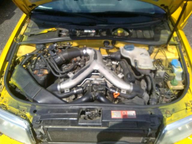 WAURD68DX1A131113 - 2001 AUDI S4 2.7 QUA YELLOW photo 7